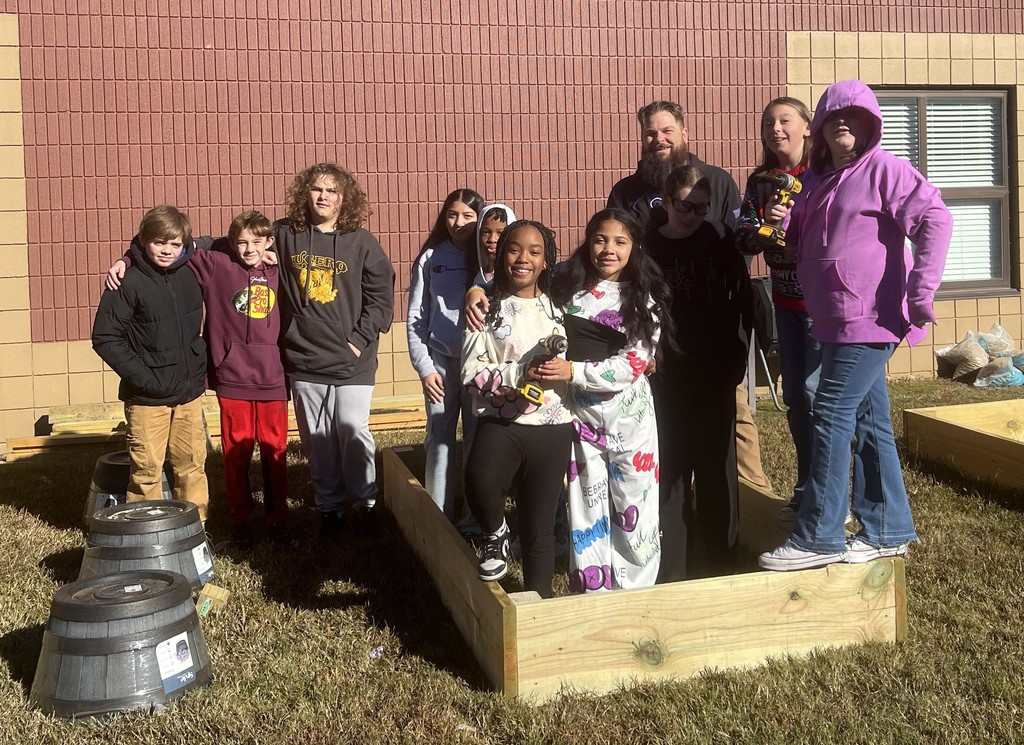 Thank you to the Conway Public School Foundation for awarding a grant to Mr. Gunsolus in support of our school garden. The funds have been instrumental in helping us expand and improve this valuable resource!