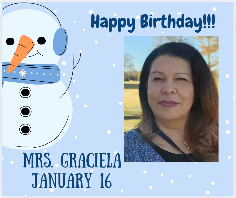 HBD Mrs. Graciela