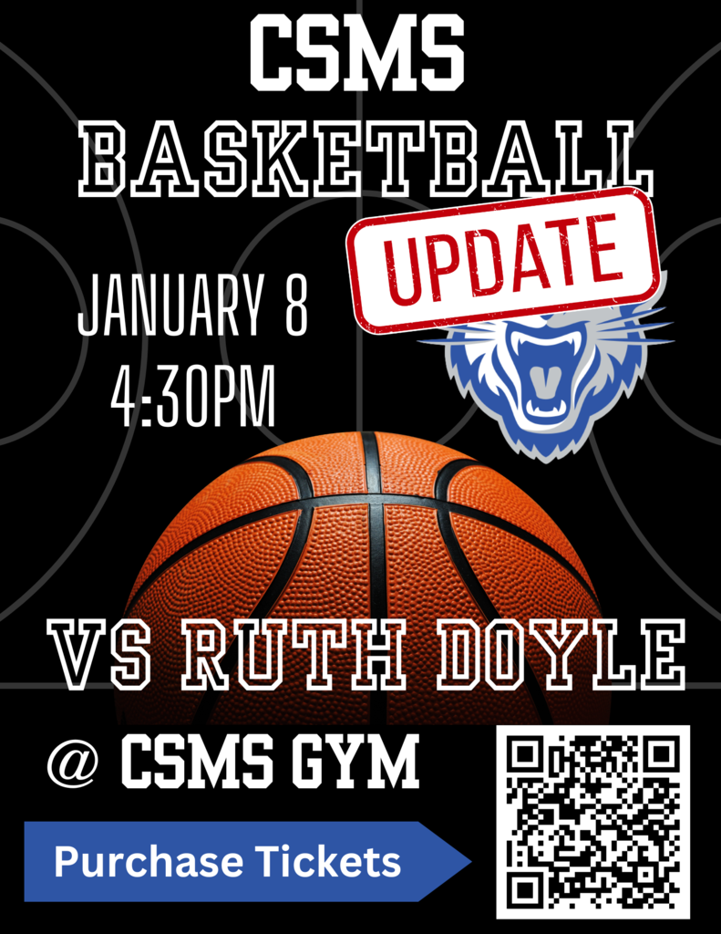 Due to the threat of winter weather, there are changes to this week's game schedule. Thursday's game against RDMS has been moved to Wednesday, January 8th. Game times are the same.