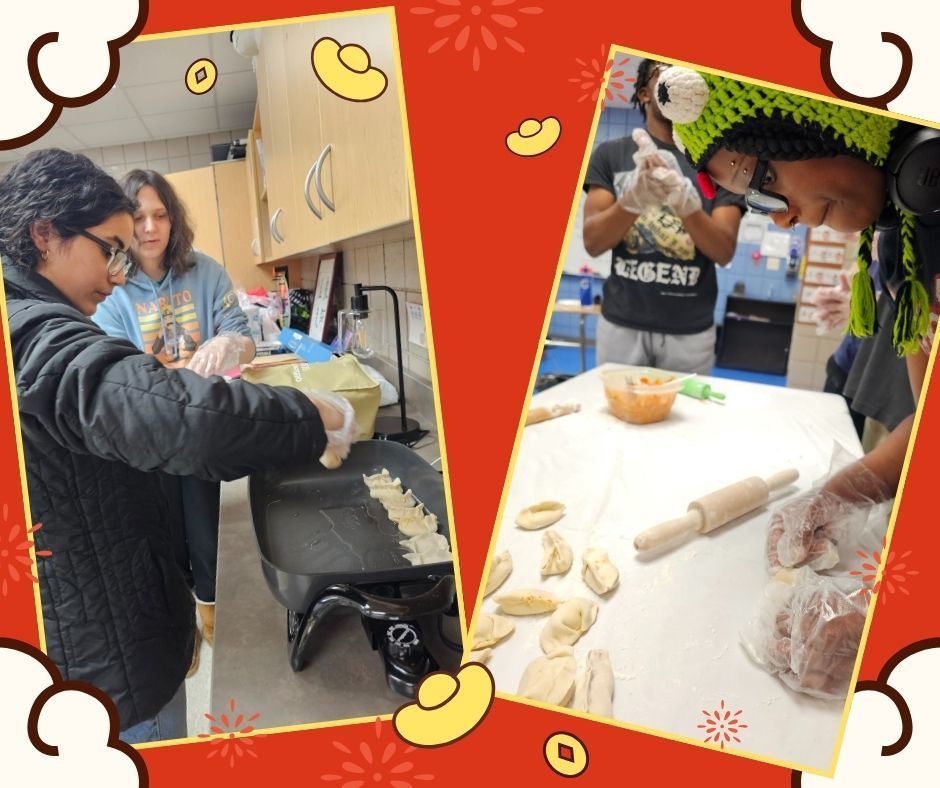 🎉✨ Mrs. Chen's students had an amazing time celebrating Lunar New Year with delicious dumplings and creative crafts! 🥟 Did you know the Year of the Wooden Snake 🐍 begins on January 29?  Also known as the Spring Festival, the Lunar New Year is celebrated in China and many other Asian countries, marking 15 days of joy, tradition, and family gatherings. 🏮🌸  Special shout-out to Velda Lueders, realtor at Coldwell Banker RPM Group, for her generous donation supporting the Chinese program in Conway! 💛🙏  #ChineseNewYear #LunarNewYear #YearOfTheSnake #SpringFestival #CulturalCelebration 🎇
