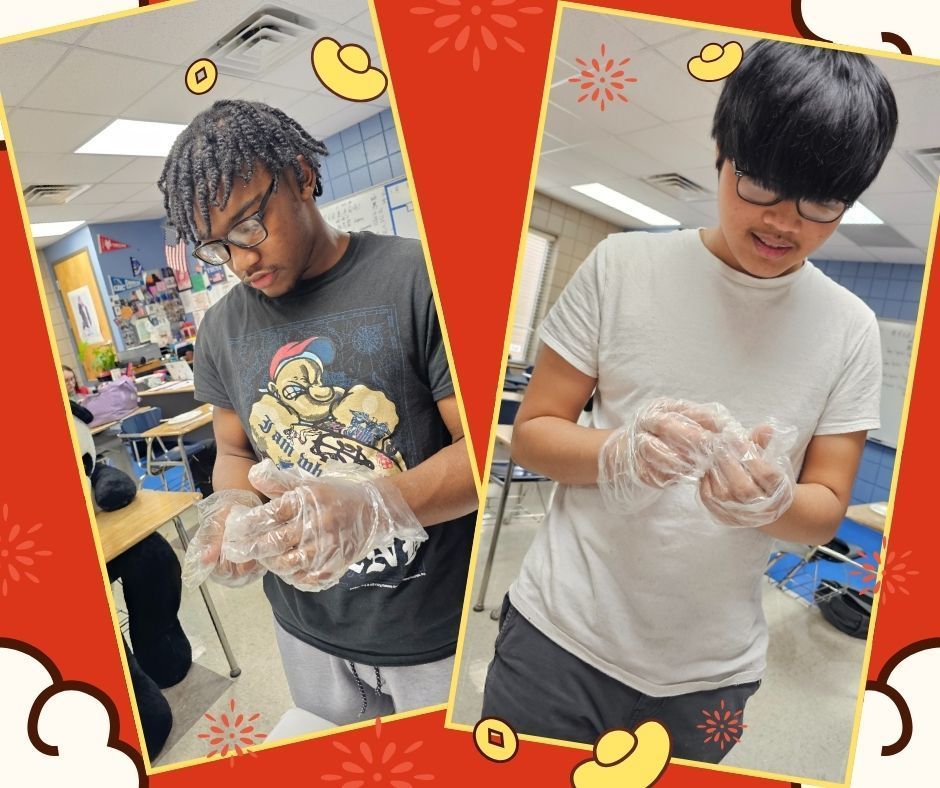 🎉✨ Mrs. Chen's students had an amazing time celebrating Lunar New Year with delicious dumplings and creative crafts! 🥟 Did you know the Year of the Wooden Snake 🐍 begins on January 29?  Also known as the Spring Festival, the Lunar New Year is celebrated in China and many other Asian countries, marking 15 days of joy, tradition, and family gatherings. 🏮🌸  Special shout-out to Velda Lueders, realtor at Coldwell Banker RPM Group, for her generous donation supporting the Chinese program in Conway! 💛🙏  #ChineseNewYear #LunarNewYear #YearOfTheSnake #SpringFestival #CulturalCelebration 🎇