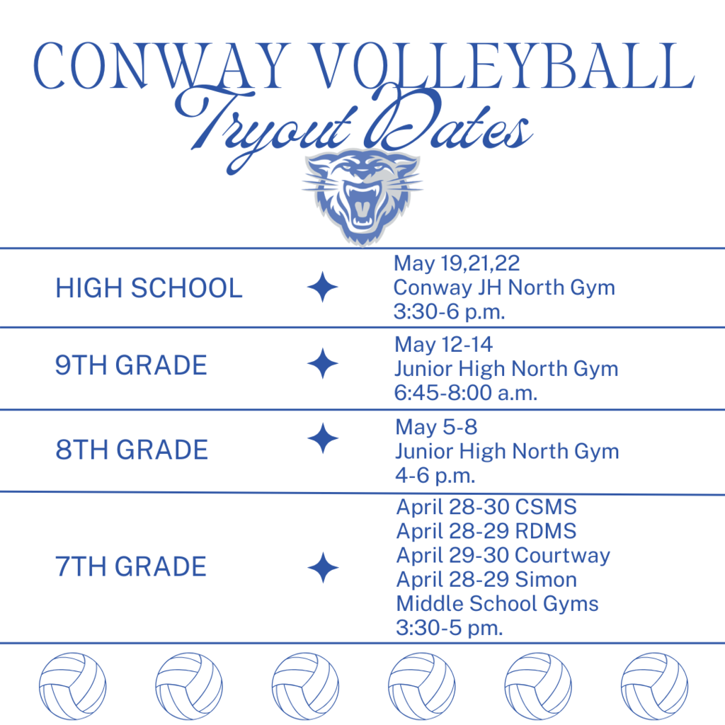 VB Tryout Dates