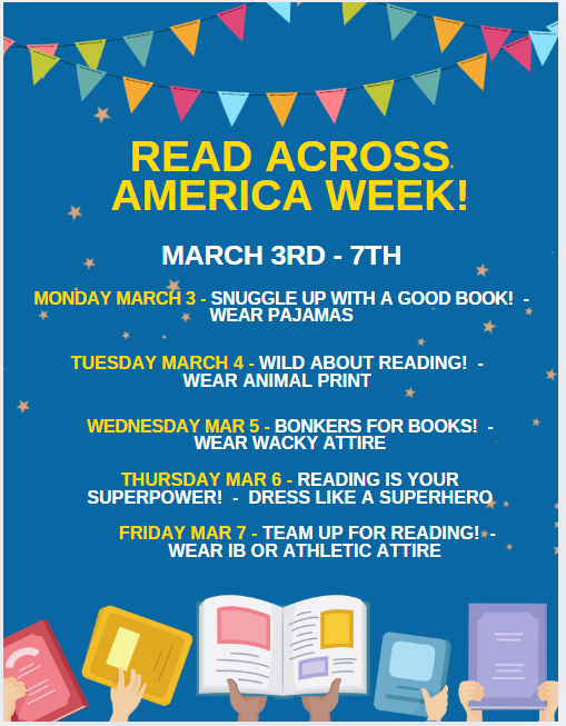 read across America dress up days