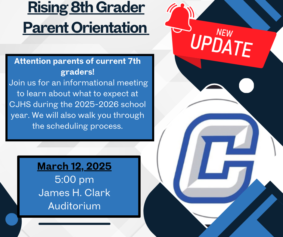 Rising 8th Grader Parent Orientation