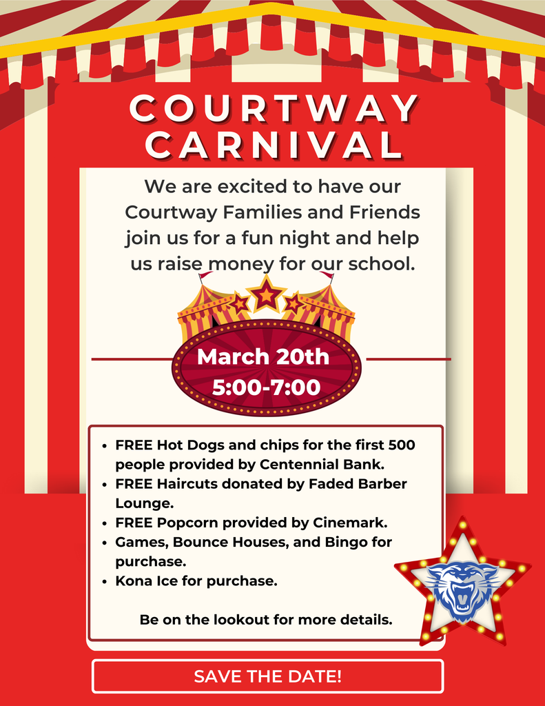 Courtway Carnival Flyer