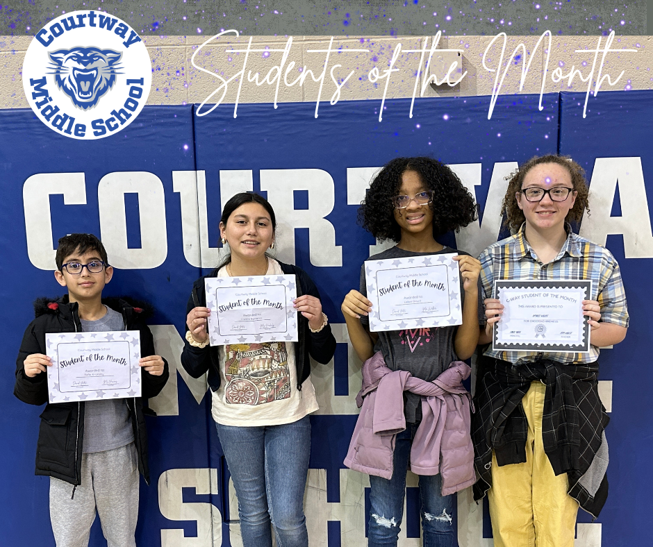 February Students of the Month