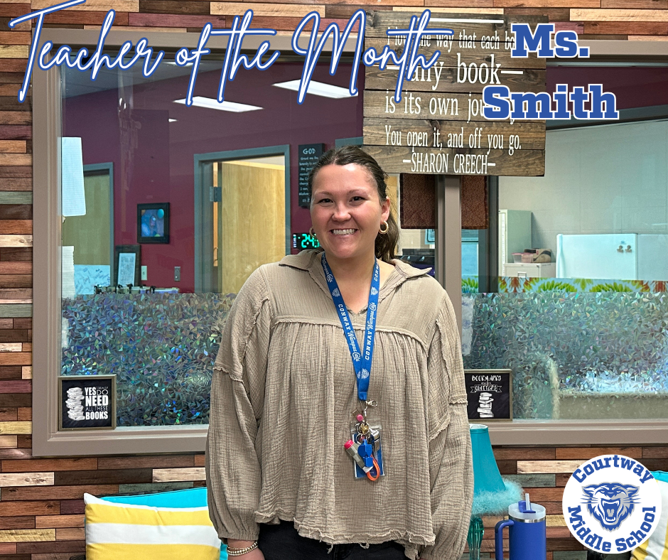 CMS February Teacher of the Month