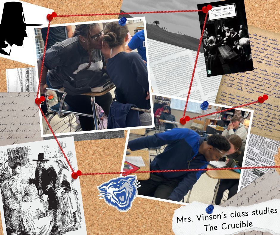 Vinson's class studies The Curcible