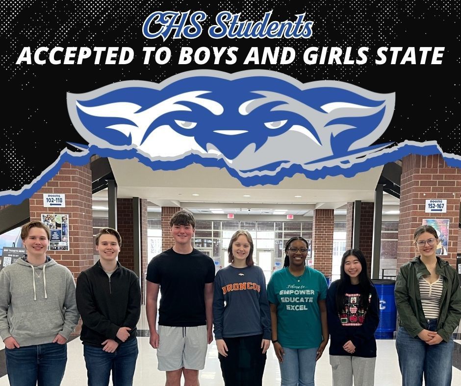 CHS Students accepted to Boys and Girls State