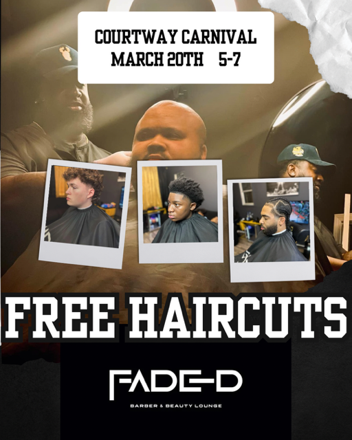Faded Barber & Beauty Lounge - Free Haircuts
