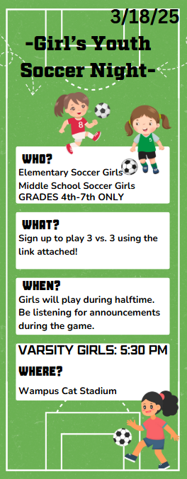 Girls' Youth Soccer Night