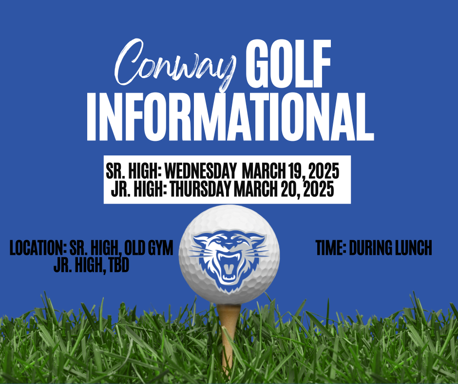 Golf informational flyer
