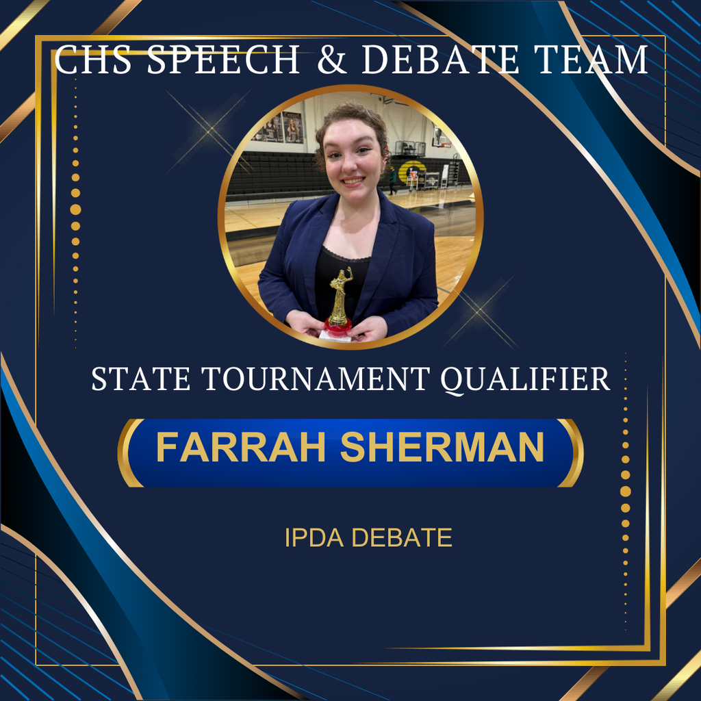 CHS speech and debate team