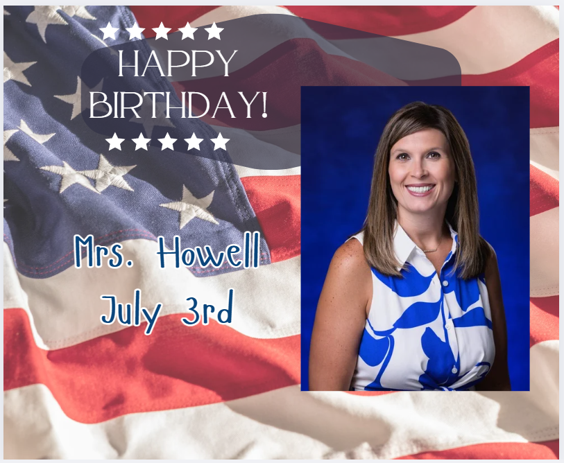 Happy Birthday Mrs. Howell