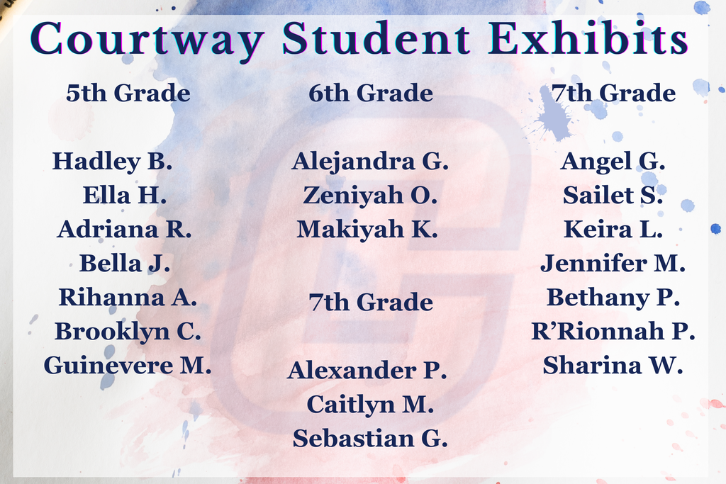 CMS Art Show Exhibits