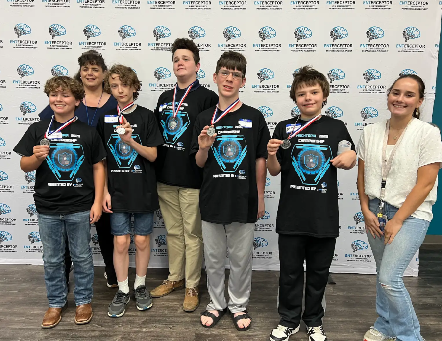 CSMS Earns 2nd Place at Hacktopia Competition in Pine Bluff 🥈 We’re thrilled to announce that a team of our students recently won 2nd place at the Hacktopia Coding and Innovation Competition held in Pine Bluff! 💻🚀 Hacktopia brought together student teams from across the region to solve real-world problems using technology, creativity, and critical thinking. Our students used technical skills and a collaborative approach to tackle innovative tasks. Throughout the event, they demonstrated resilience, leadership, and a deep understanding of the power of teamwork.  This competition was an incredible opportunity for them to explore future-focused skills in coding, design, and presentation—skills that will serve them well in any career path. Please join us in congratulating these students for their hard work, dedication, and impressive finish. 👏👏 We couldn’t be prouder of their success! 🌟🌟 Greyson B., Xavier B., Jacob B., Jack G,  Axton M. 