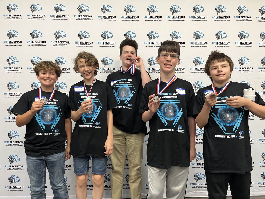 CSMS Earns 2nd Place at Hacktopia Competition in Pine Bluff 🥈 We’re thrilled to announce that a team of our students recently won 2nd place at the Hacktopia Coding and Innovation Competition held in Pine Bluff! 💻🚀 Hacktopia brought together student teams from across the region to solve real-world problems using technology, creativity, and critical thinking. Our students used technical skills and a collaborative approach to tackle innovative tasks. Throughout the event, they demonstrated resilience, leadership, and a deep understanding of the power of teamwork.  This competition was an incredible opportunity for them to explore future-focused skills in coding, design, and presentation—skills that will serve them well in any career path. Please join us in congratulating these students for their hard work, dedication, and impressive finish. 👏👏 We couldn’t be prouder of their success! 🌟🌟 Greyson B., Xavier B., Jacob B., Jack G, Axton M. #AscendtoExcellence #celebratecsms