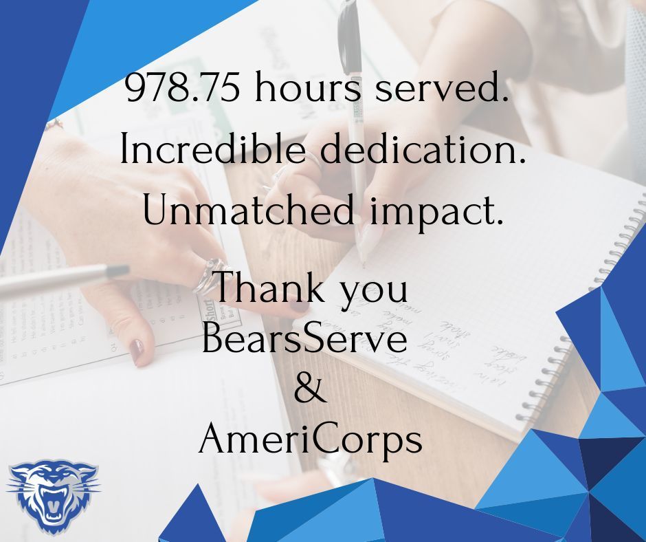 BearsServe and AmeriCorps impact