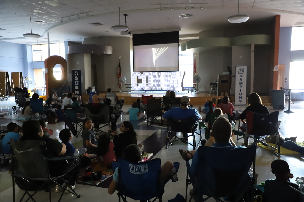 Picture from  movie night