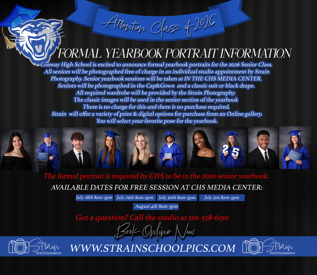 Formal Yearbook Portrait Information