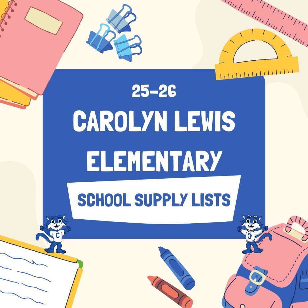 25-26 School Supply Lists