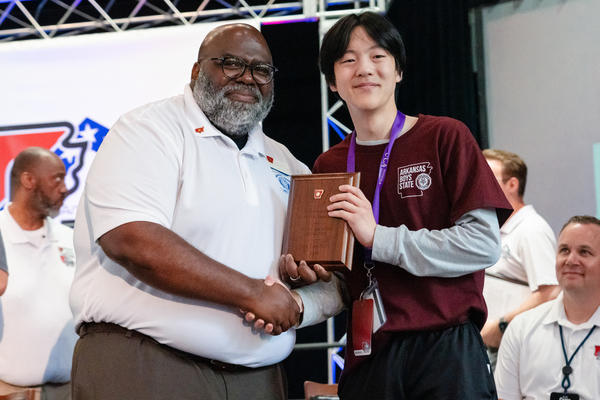 Ian Lee-Kim was selected to attend Boys Nation in Washington D.C.