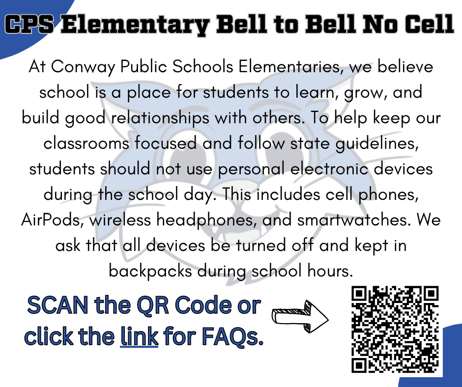 CPS Elementary Bell to Bell No Cell Graphic
