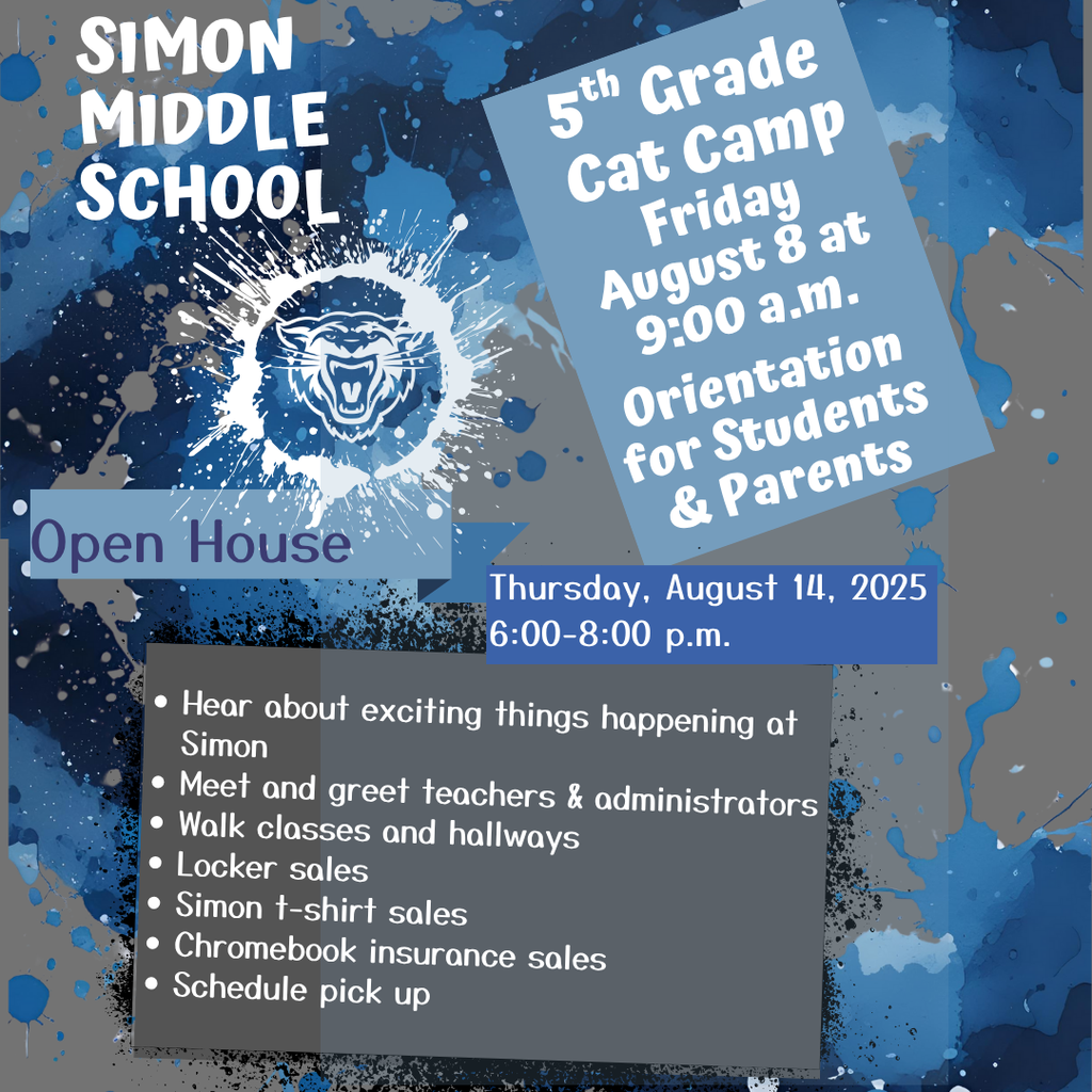 5th Grade Cat Camp, August 8 at 9:00 am