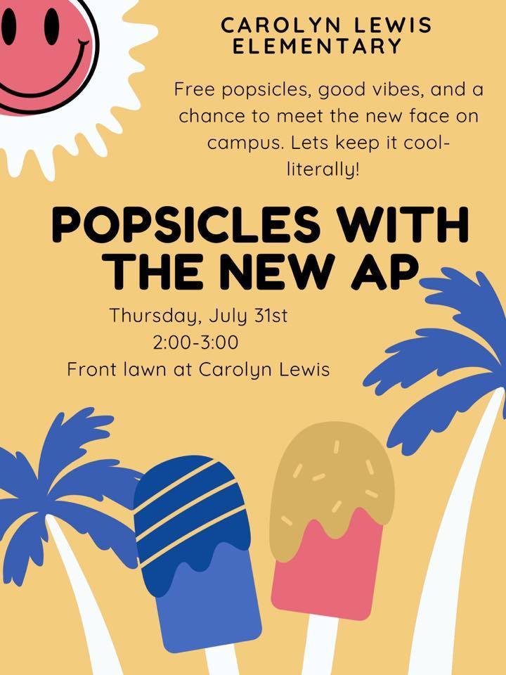 Popsicles with the new AP