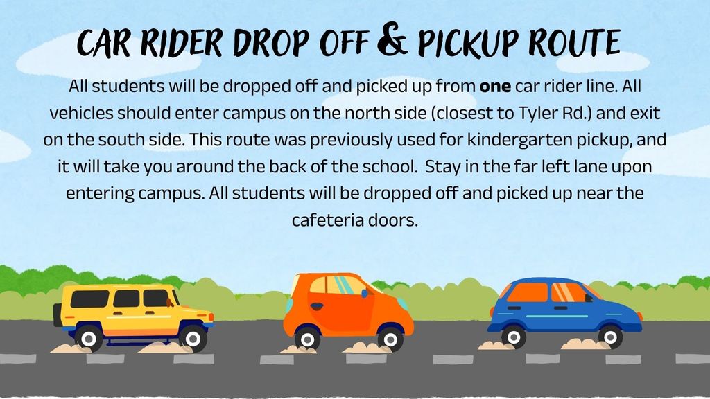 car rider route
