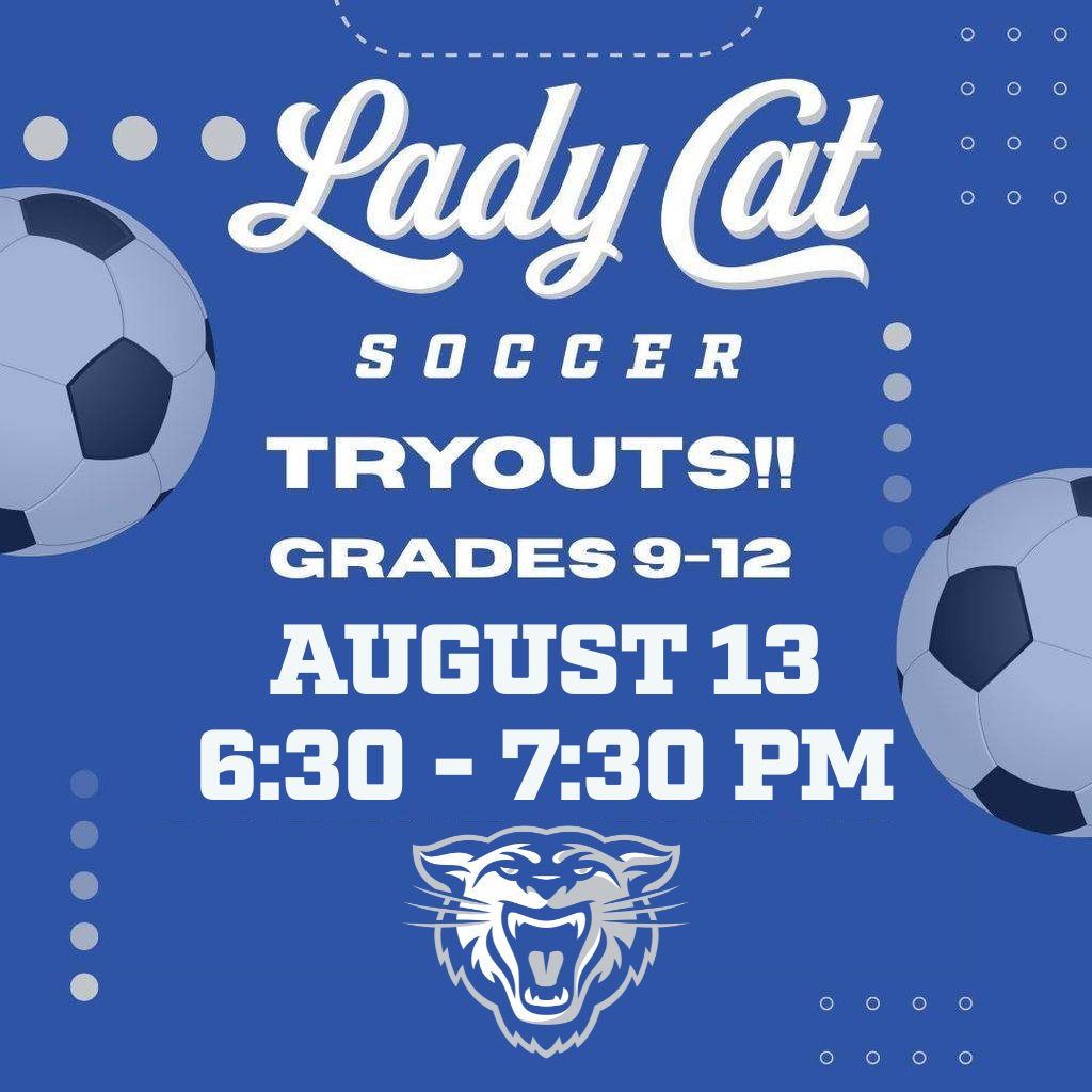 Conway Soccer Tryouts will be held August 13th from 6:30 PM to 7:30 PM