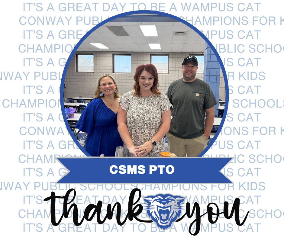 Thank you CSMS PTO