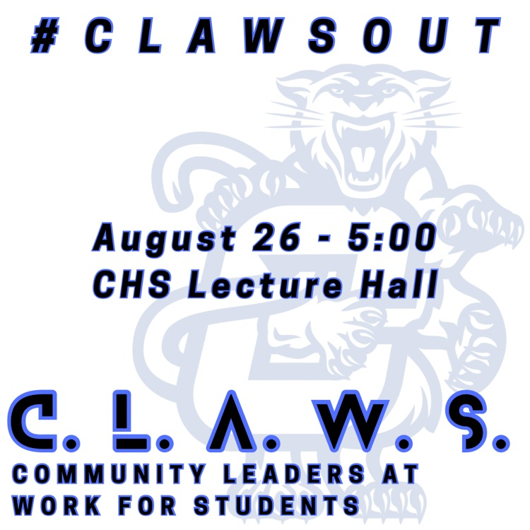claws meeting next week