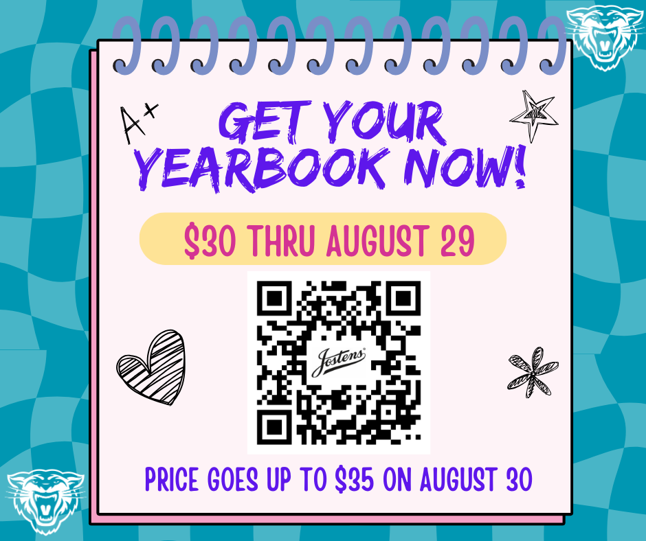 Get your yearbook now!