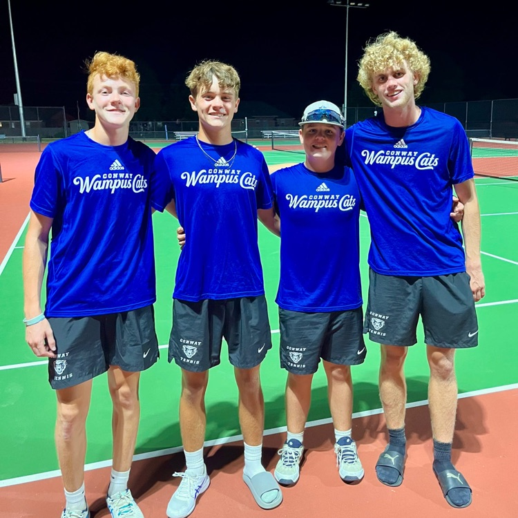 Doubles took 1st and 2nd place in the Searcy Tournament !