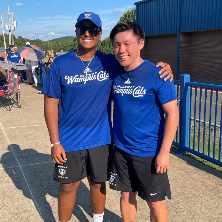 Our singles players Baylor and JD!