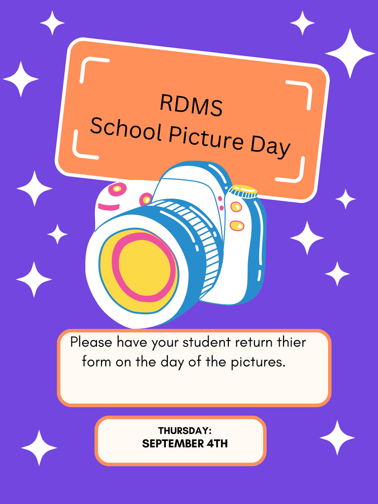 School picture day flyer