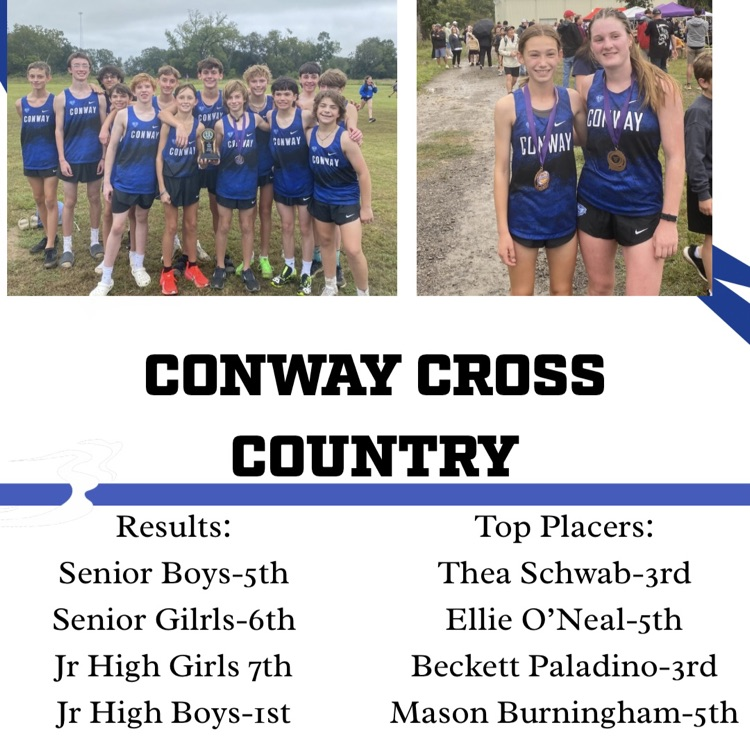 Conway Cross Country competed at their first meet at the Bob Gravette Invitational at Ouachita Baptist University, and both girls and boys had great results.