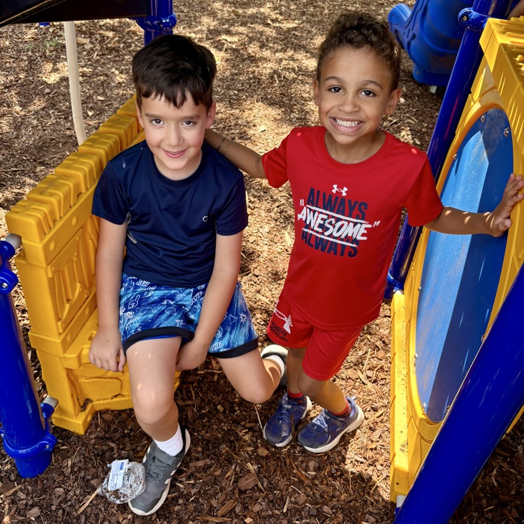 kids playing on playground