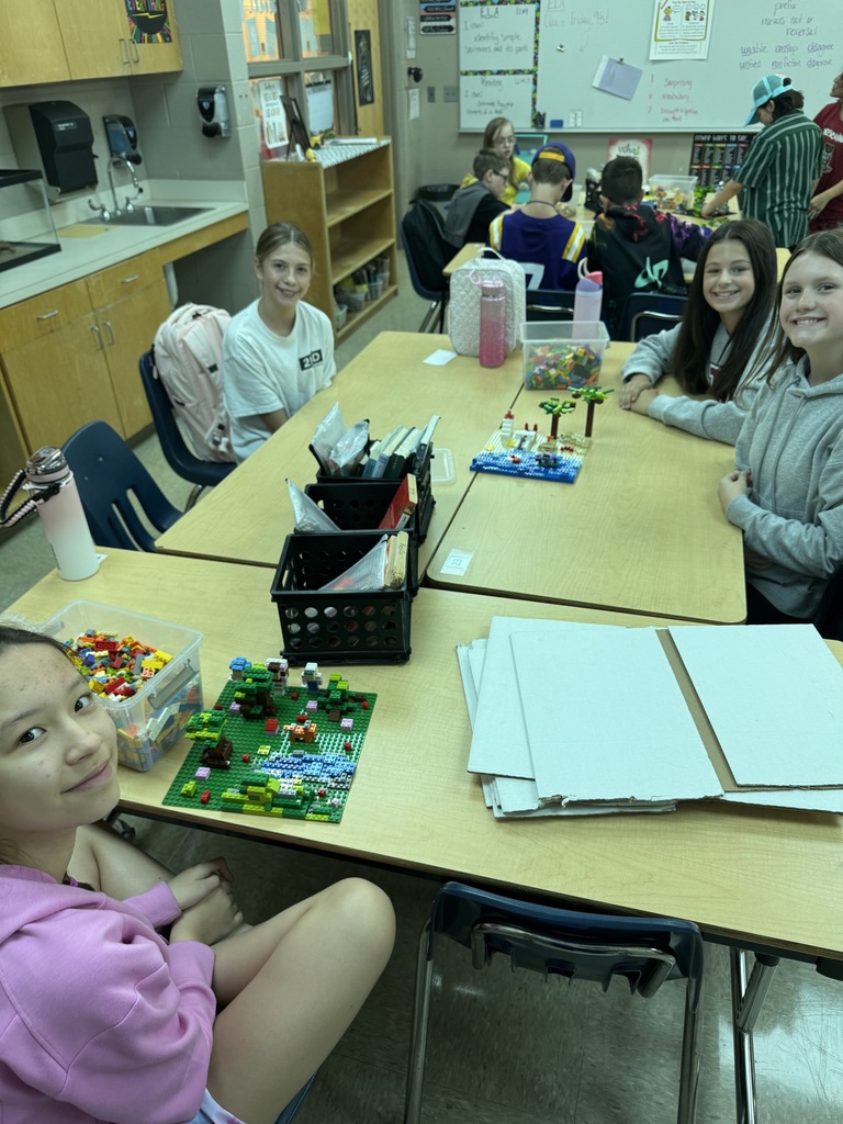 students building legos