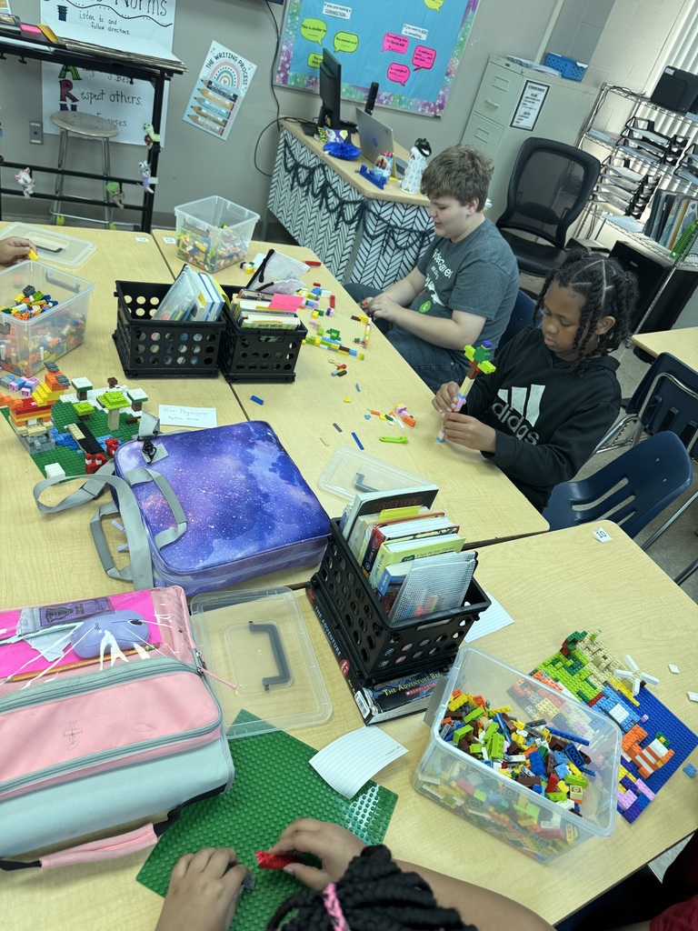students building legos