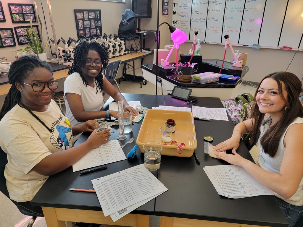 🧪🔬 Science in Action! Ms. Bowden’s UACCM Fundamentals of Biology students had fun in the lab today investigating the effects of temperature on enzyme activity and fermentation rates using living yeast cells. Hands-on experiments make biology come alive! 🌡️🍞 #CHSWampusCats #BiologyLab #HandsOnLearning