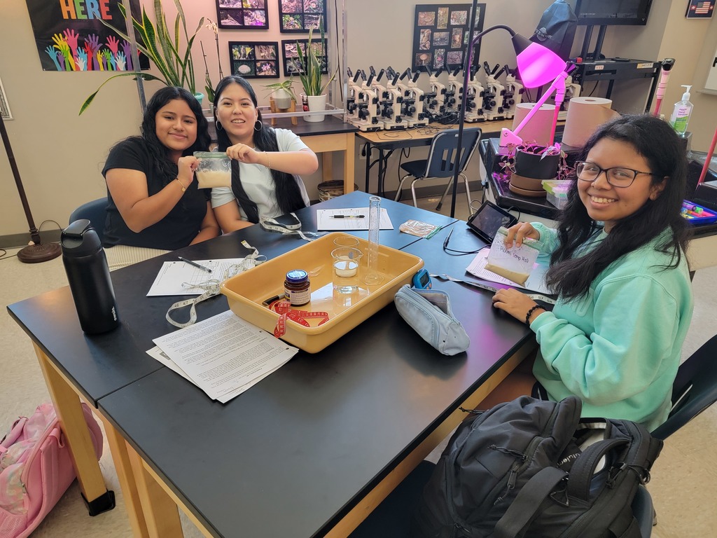 🧪🔬 Science in Action! Ms. Bowden’s UACCM Fundamentals of Biology students had fun in the lab today investigating the effects of temperature on enzyme activity and fermentation rates using living yeast cells. Hands-on experiments make biology come alive! 🌡️🍞 #CHSWampusCats #BiologyLab #HandsOnLearning