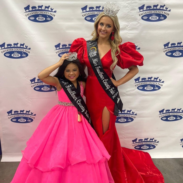 Faulkner County Fair pageant winners