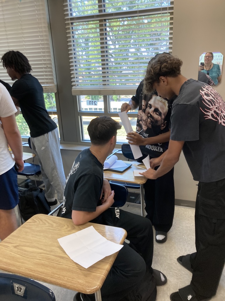 🌟 Mental Health Monday in Mrs. Sinsley’s class! 🌟 Yesterday’s lesson focused on building cooperation through a fun challenge: students had to construct the tallest freestanding tower using only 10 sheets of copy paper and masking tape. 🏗️✂️ The winning team walked away with bragging rights and some sweet treats 🍬👏 Teamwork + creativity = success! 💡🤝 #CHSWampusCats #MentalHealthMonday #Teamwork #StudentSuccess
