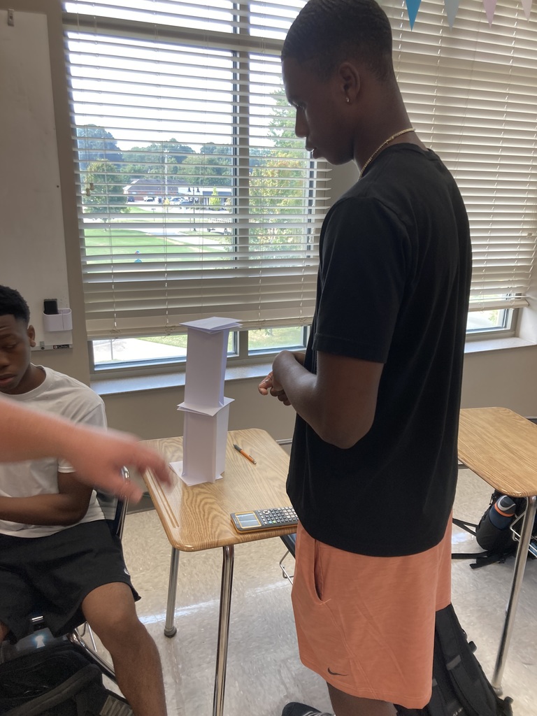 🌟 Mental Health Monday in Mrs. Sinsley’s class! 🌟 Yesterday’s lesson focused on building cooperation through a fun challenge: students had to construct the tallest freestanding tower using only 10 sheets of copy paper and masking tape. 🏗️✂️ The winning team walked away with bragging rights and some sweet treats 🍬👏 Teamwork + creativity = success! 💡🤝 #CHSWampusCats #MentalHealthMonday #Teamwork #StudentSuccess