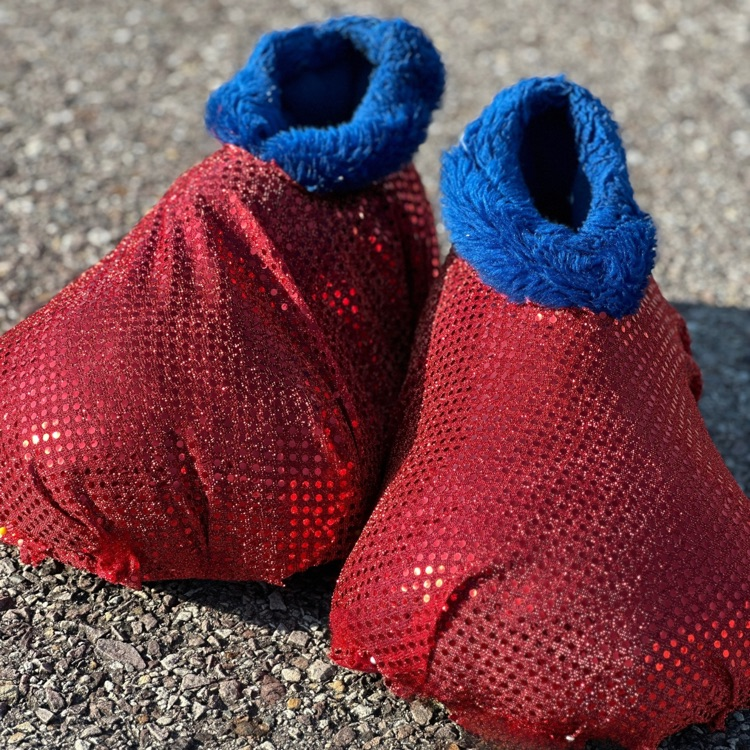 picture of mascot feet