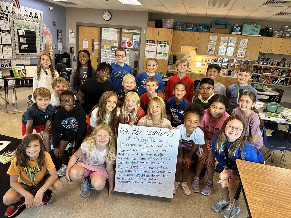 Mrs. Rogoff’s class celebrated Constitution Day by creating & signing their own class constitution. 