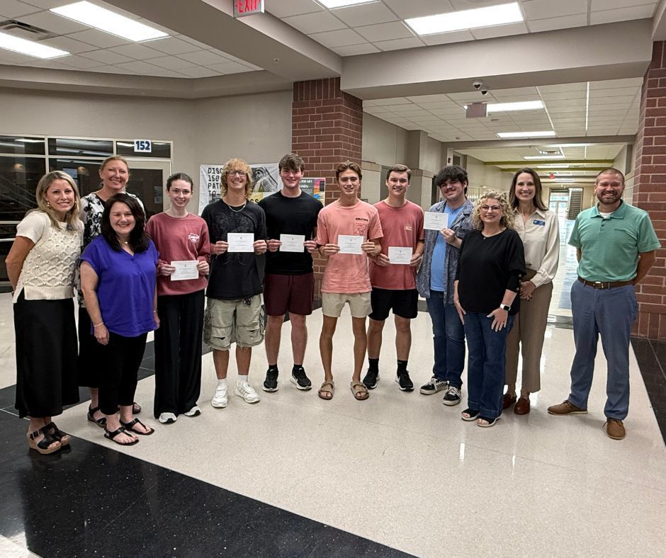 🎉 Congratulations to Jovie Harrel, Cooper New, Landon Harvey, Dylan Massey, Preston Tilley, and Joshua Mendoza! 🎉 They’ve been recognized as Commended Students in the 2026 National Merit Scholarship Program 🎓✨ That means they scored among the top 50,000 students in the NATION on the PSAT! 💯📚 👏 Way to go, Wampus Cats—you’re making Conway proud! 💙🐾