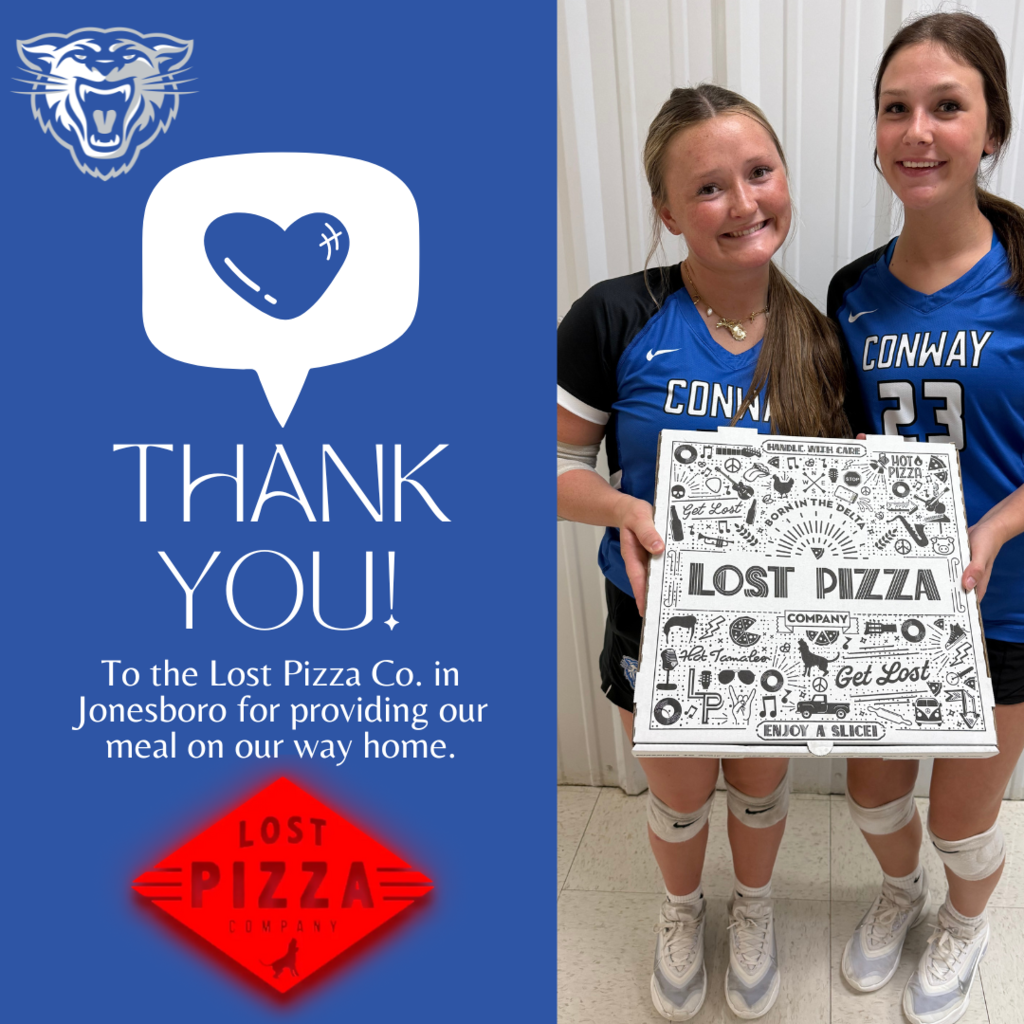 Lost Pizza Meal Thank you